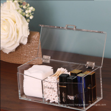 Nail Polish Box Perfume Storage Case with Lid for Women Acrylic Lipstick Makeup Organizer